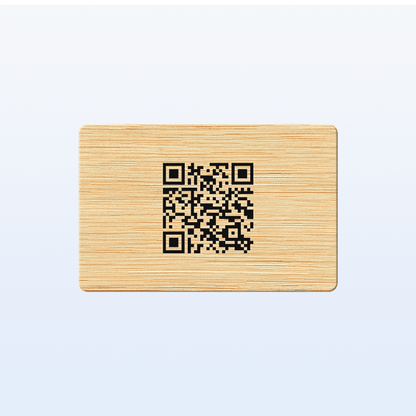 bamboo business card