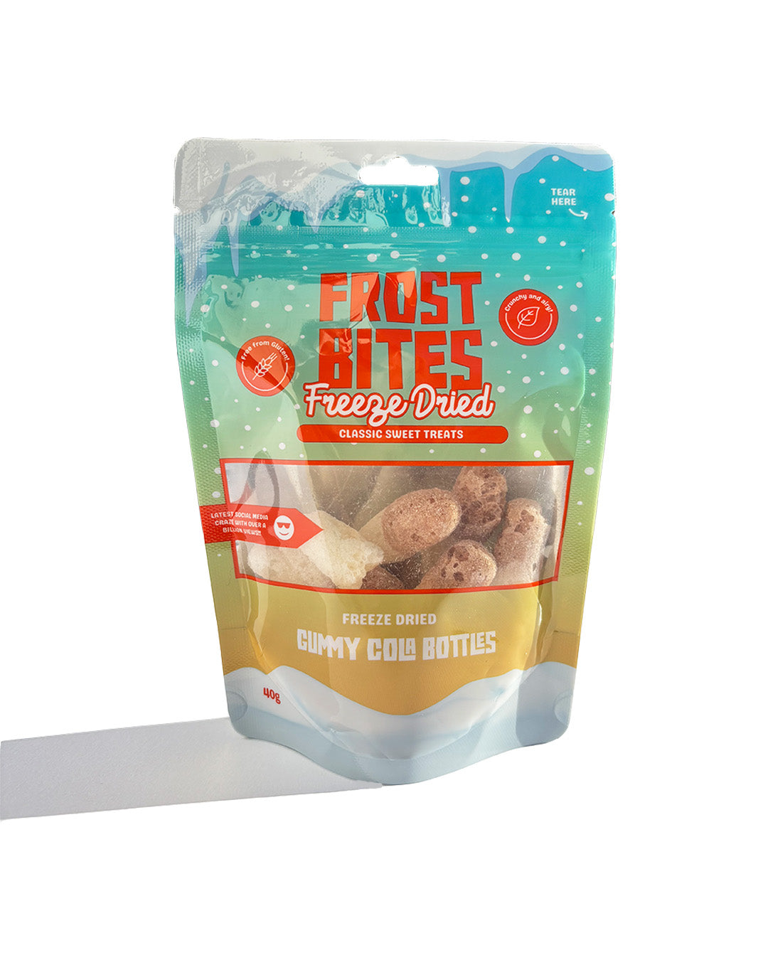 Frost Bites - Freeze Dried Gummy Cola Bottles 40g | Freeze Dried Candy