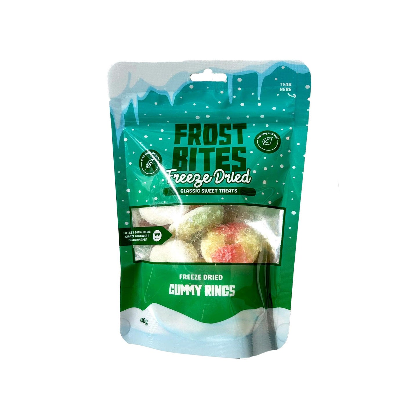 Freeze Dried Gummy Rings 40g