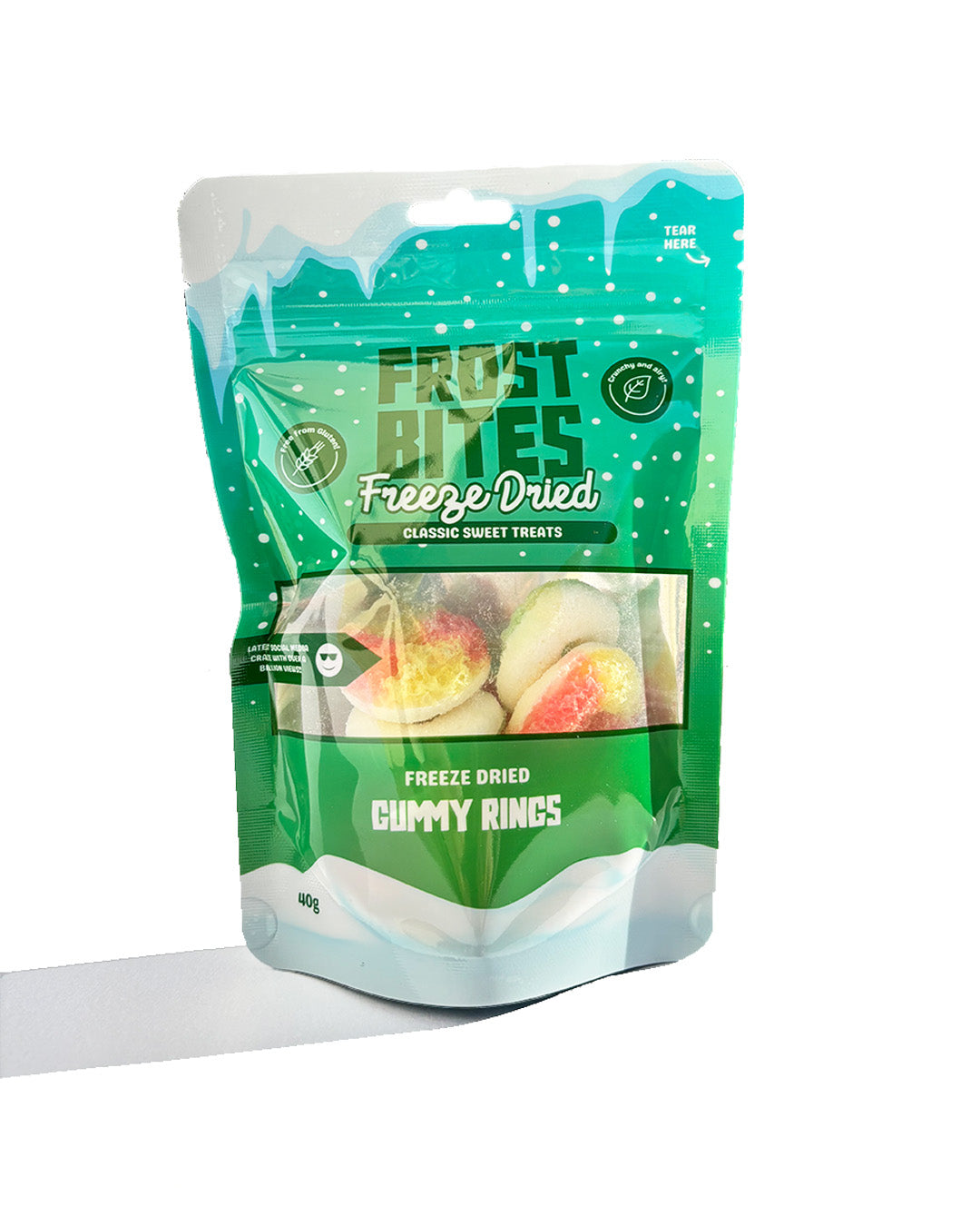 Frost Bites - Freeze Dried Gummy Rings 40g | Freeze Dried Candy