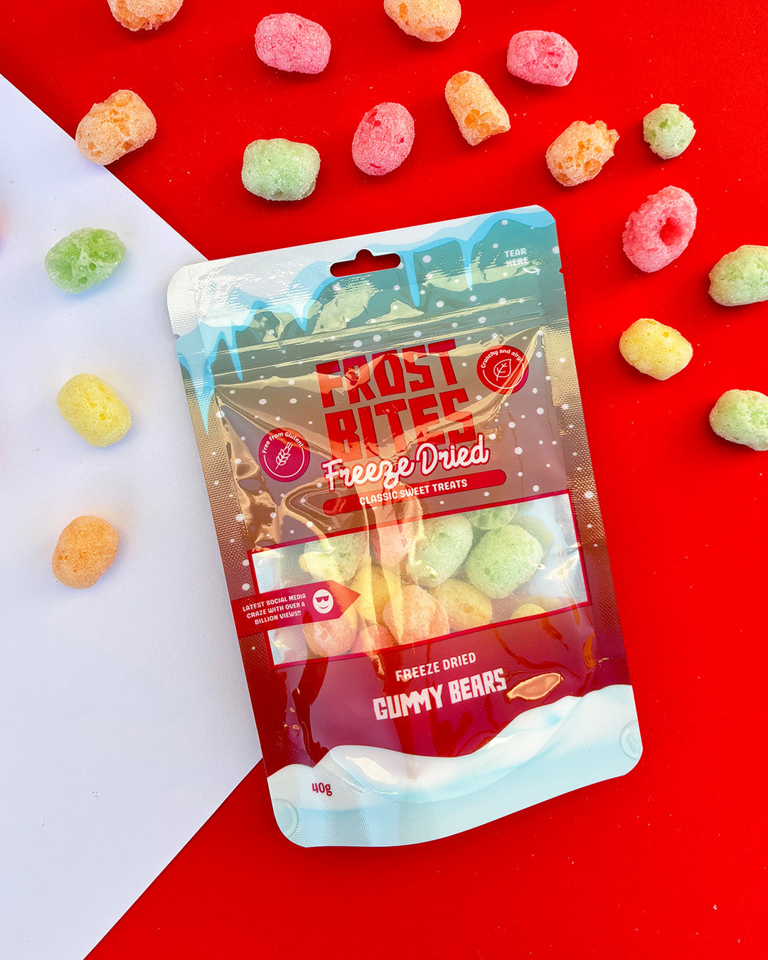 Frost Bites - Freeze Dried Gummy Bears 40g | Freeze Dried Candy