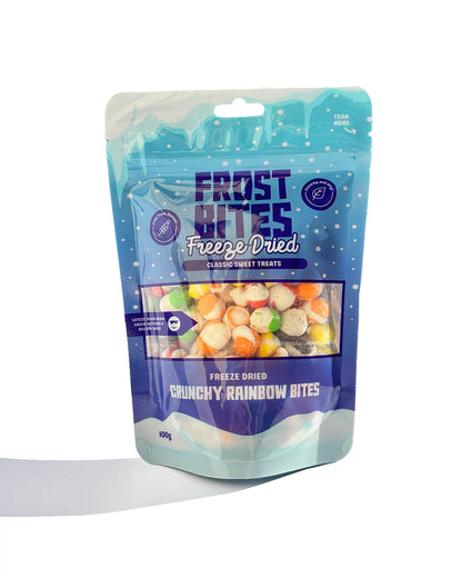 Frost Bites - Crunchy Rainbow Bites 100g | Freeze Dried Candy