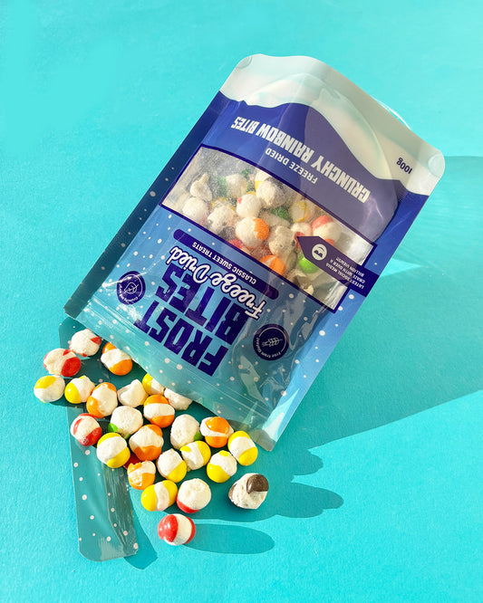 Frost Bites - Crunchy Rainbow Bites 100g | Freeze Dried Candy