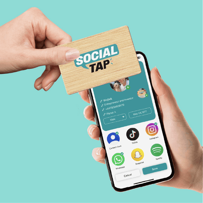 social tap - bamboo business card scanning