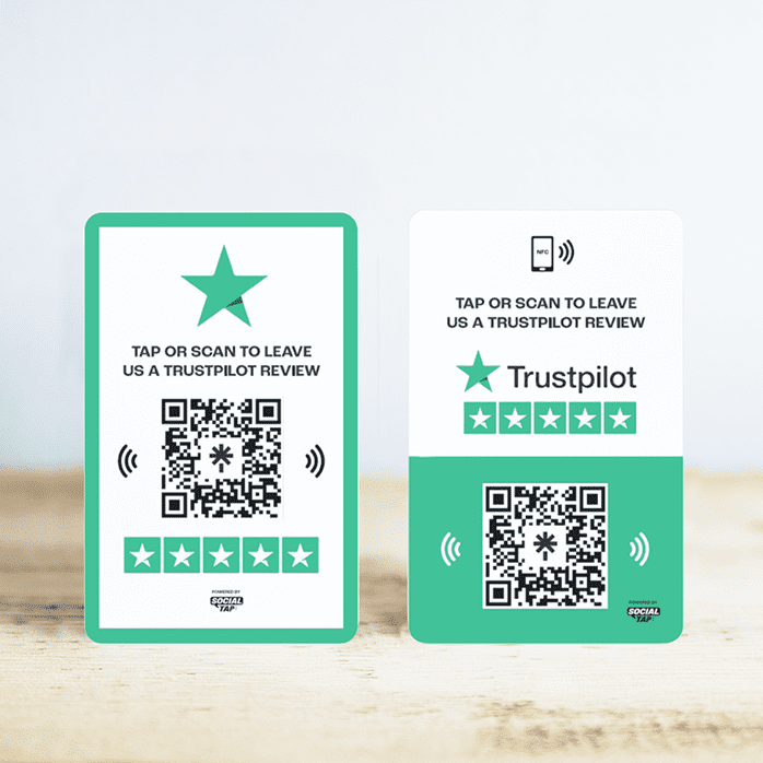 Social Tap - Trustpilot Review Card